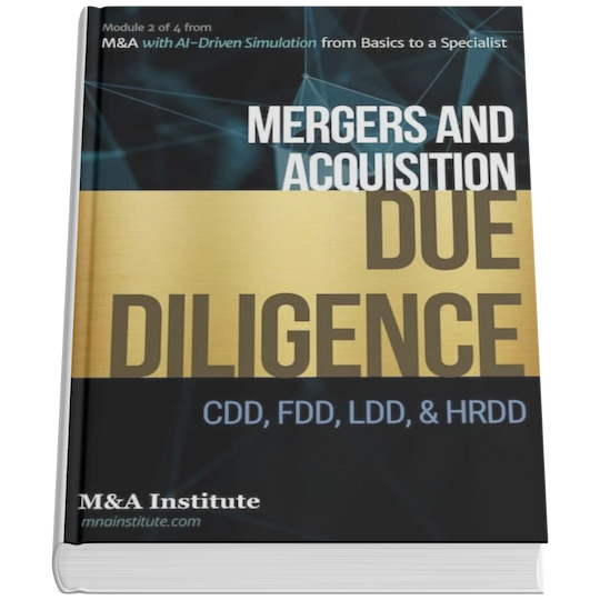 M&A Due Diligence book M&A Due Diligence book