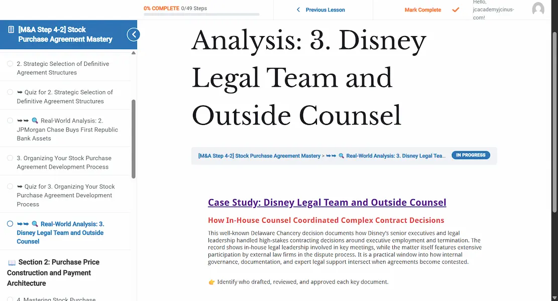 Stock Purchase Agreements 6 Stock Purchase Agreements 6