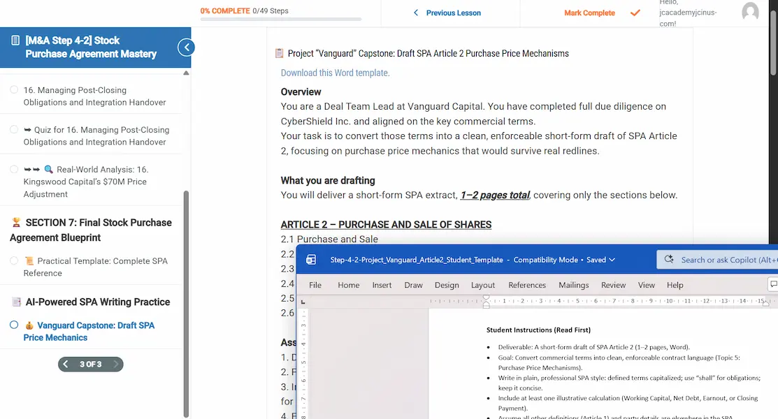 Stock Purchase Agreements 8 Stock Purchase Agreements 8