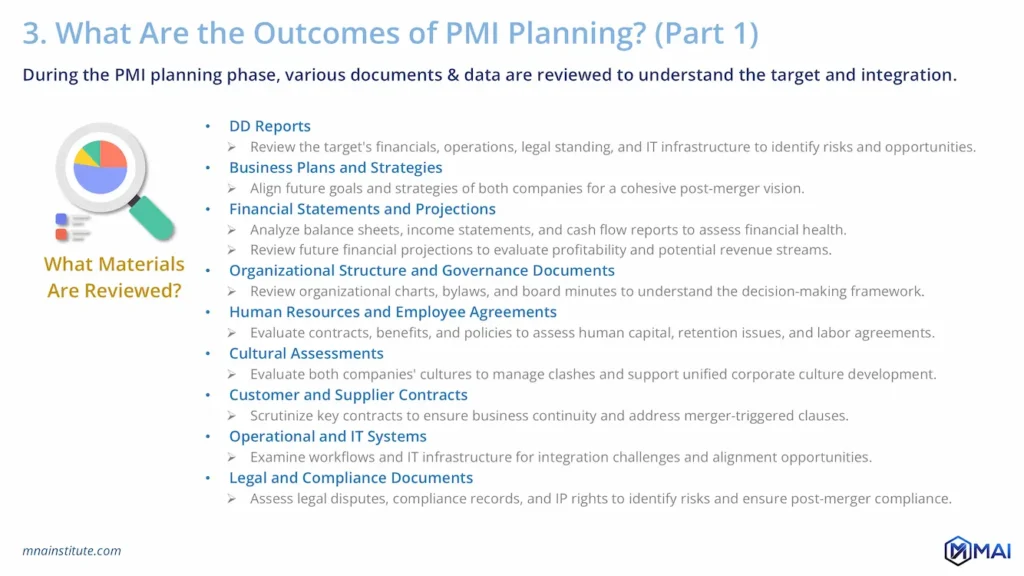 post merger integration planning post merger integration planning