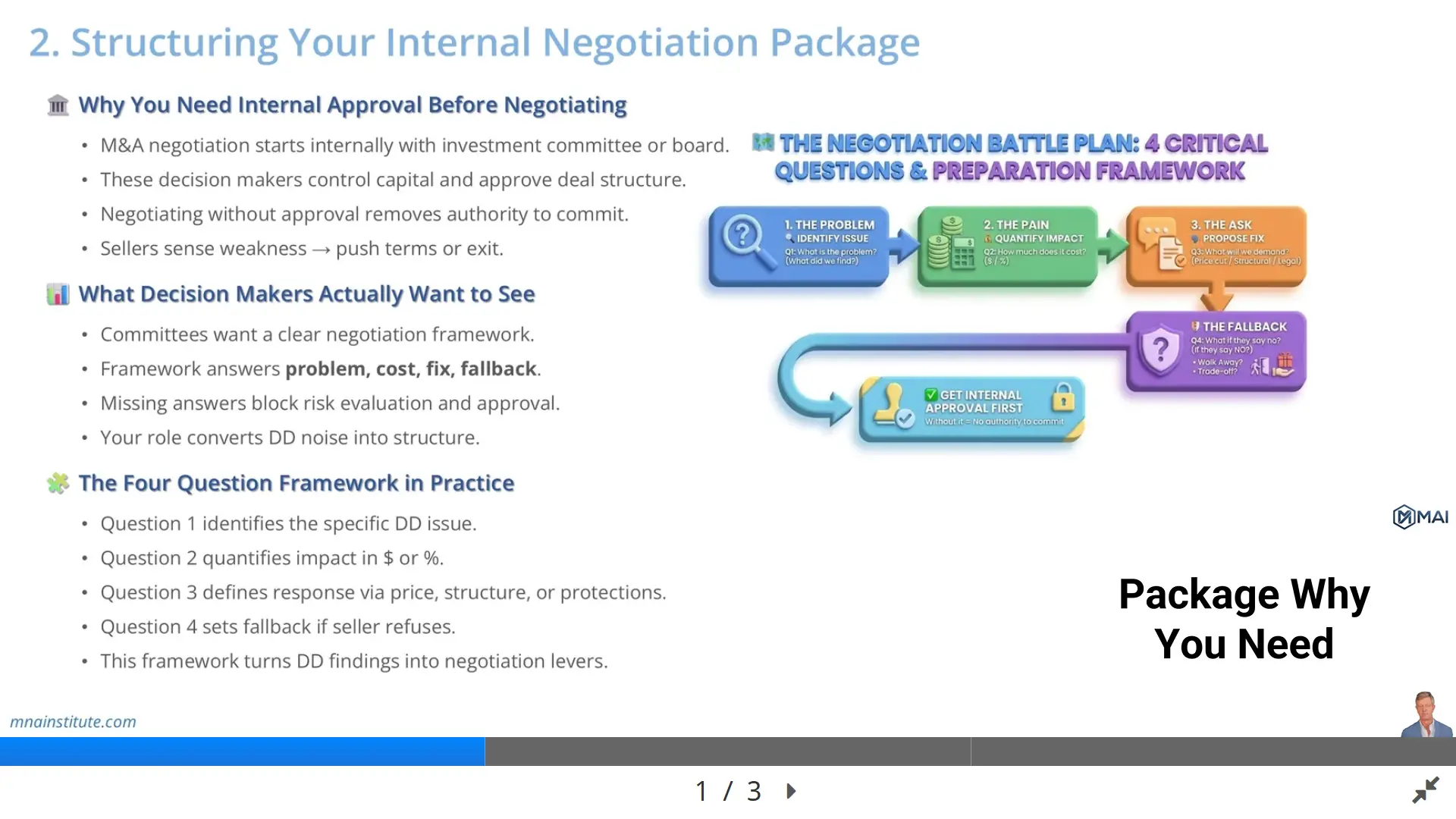 due diligence negotiation strategy 2