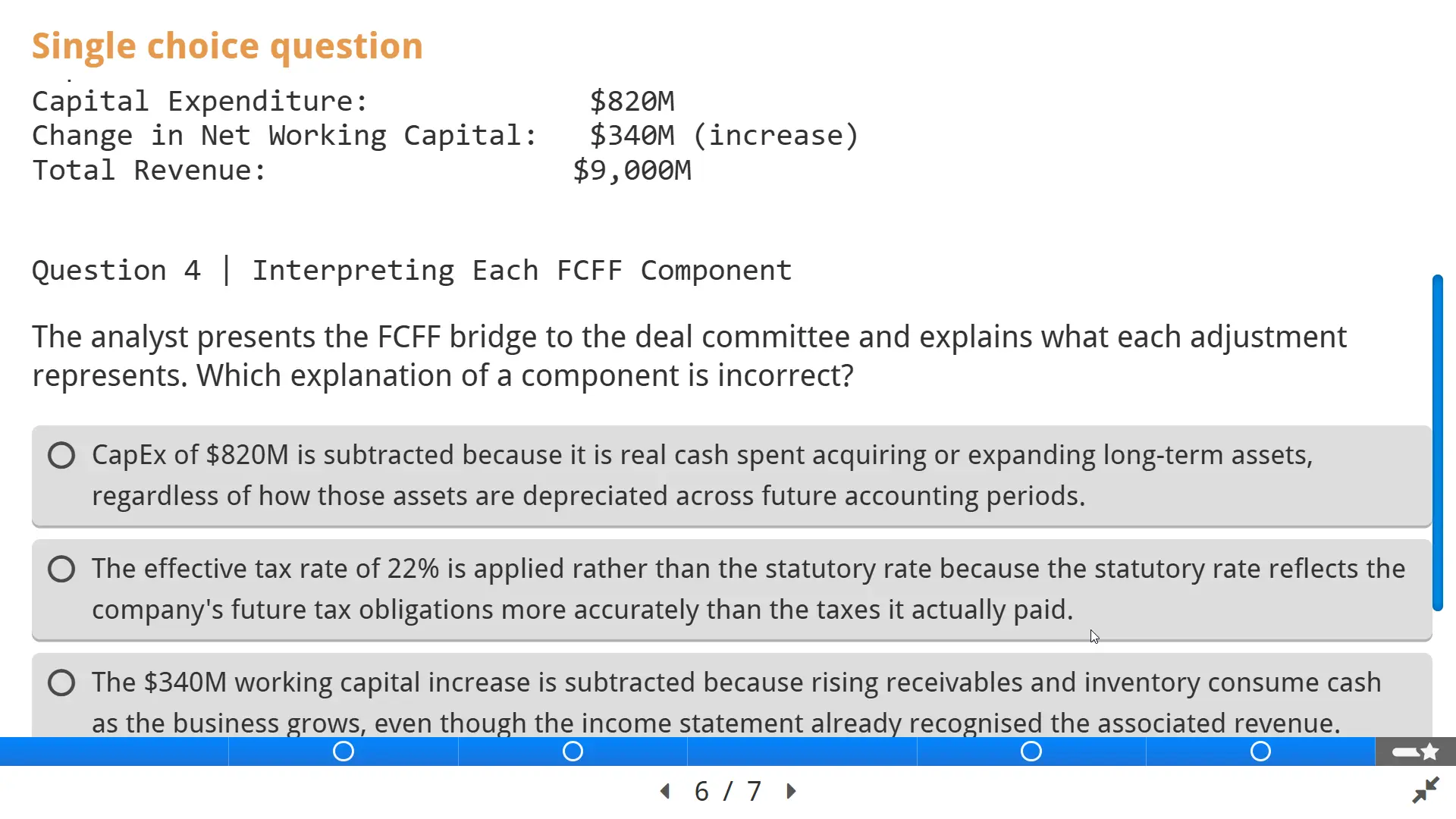 how to calculate FCFF