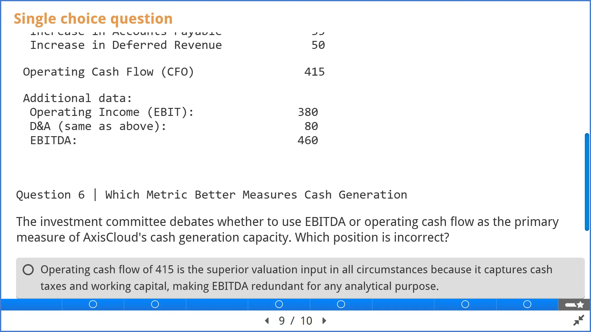 how to calculate operating cash flow