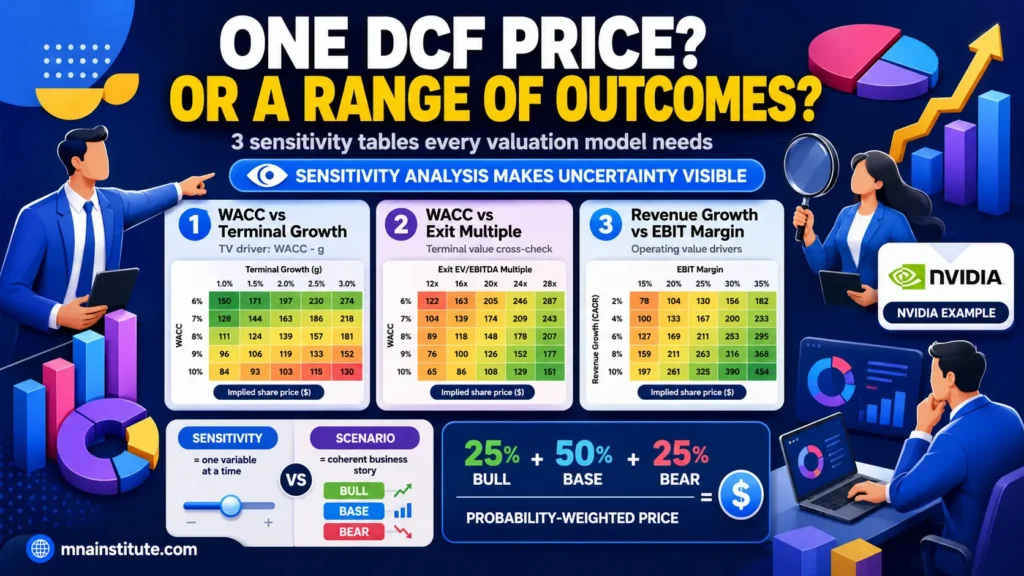 DCF sensitivity analysis