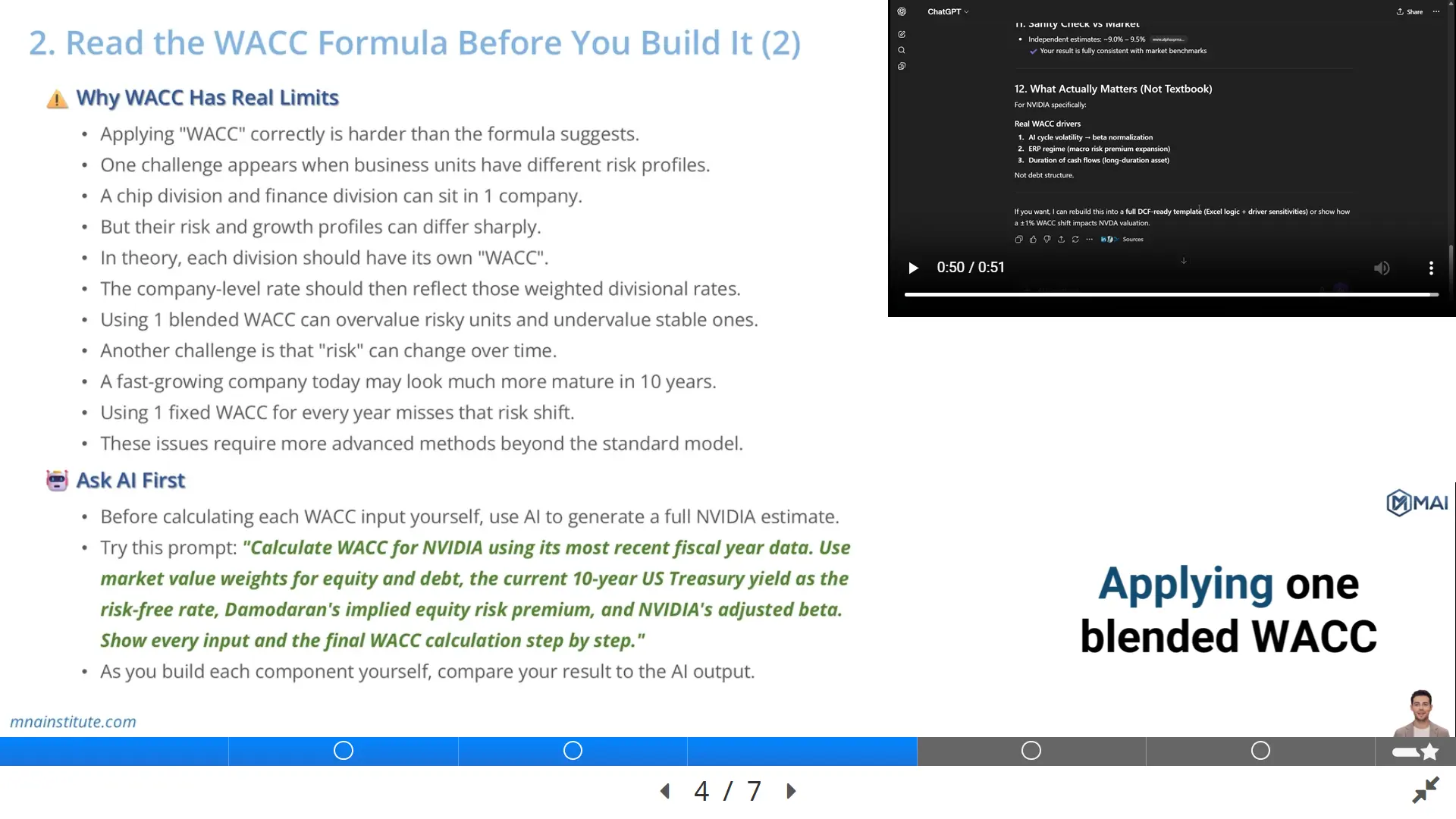 weighted average cost of capital wacc formula